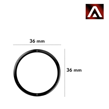 2x Elastyczne Szkło 3D Alogy do Garmin Venu 2s 40mm Black