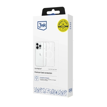 Schutzhülle für Apple iPhone 13 Pro 3mk Clear MagCase