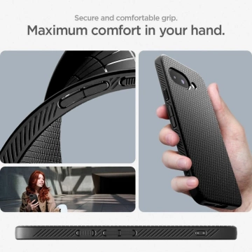 Etui Ochronne do Google Pixel 9a Spigen Liquid Air Black