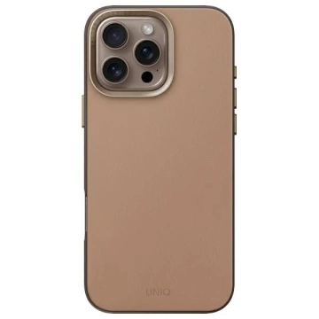 Etui do iPhone 16 Pro UNIQ Lyden DS Brązowo-Szare MagSafe