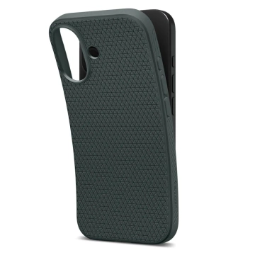 Etui do iPhone 17 Spigen Liquid Air Abyss Green