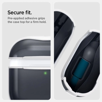 Etui do Apple AirPods 4 Spigen Classic C1 Graphite + Karabińczyk