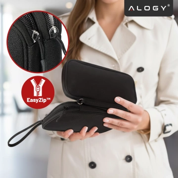 Laptop-Hülle, MacBook Air Pro 13,3 Zoll Alogy Hartschaum-Tasche, Schutzhülle für 13–14 Zoll Laptops, Schwarz