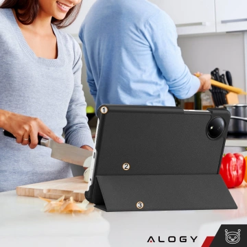 Etui ochronne do Redmi Pad SE 8.7" 4G Alogy Book Cover Case obudowa na tablet Czarne