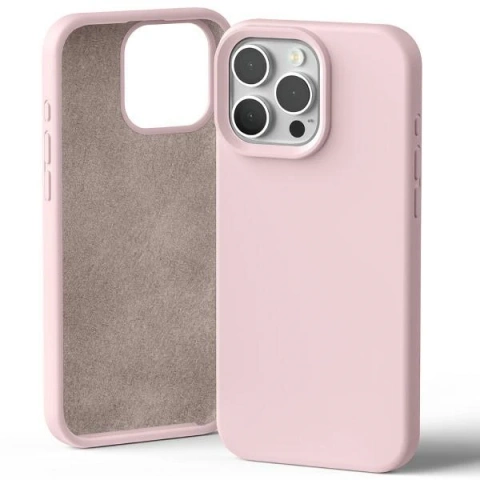 Etui Mercury Silicone do iPhone 16 Pro Max 6,9" Piaskowy Róż