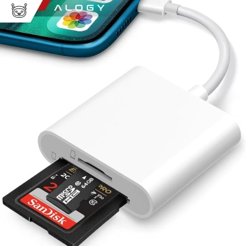 Alogy SD-Micro-Kartenleser für iPhone USB-C-Adapter