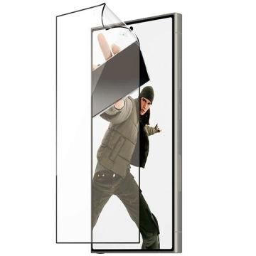 Szkło hybrydowe do Samsung Galaxy S24 Ultra PanzerGlass Ultra-Wide Fit Matrix