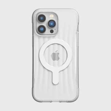 Raptic Clutch Built Case iPhone 14 Pro Max mit transparenter MagSafe-Rückseite