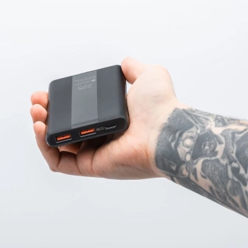 Powerbank Forcell F-Energy P10K2 10000mAh PD 22,5W QC3.0 Schwarz