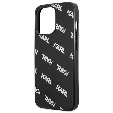 Karl Lagerfeld KLHCP13LPULMBK3 iPhone 13 Pro / 13 6,1" Hardcase Czarny/Black Allover