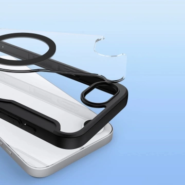 Dux Ducis Skin X Pro Schutzhülle mit MagSafe für iPhone 16e - Schwarz