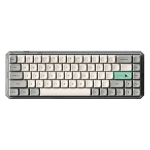 Darmoshark K5 Light kabellose Gaming-Tastatur, Luxusversion, gelber Schalter