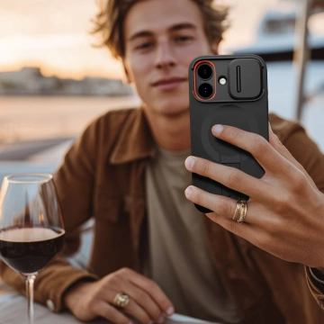 Etui Ochronne do iPhone 17 Tech-Protect Kevlar Aura MagSafe Black