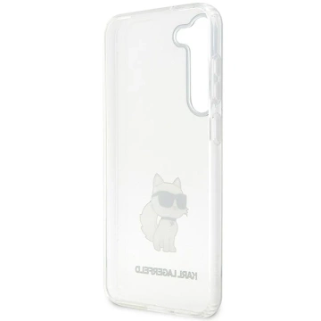Etui ochronne na telefon Karl Lagerfeld KLHCS23MHNCHTCT do Samsung Galaxy S23+ Plus S916 transparent hardcase Ikonik Choupette