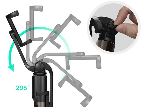 Uchwyt Spigen Wireless Selfie Stick Stativ Bluetooth S540W Schwarz