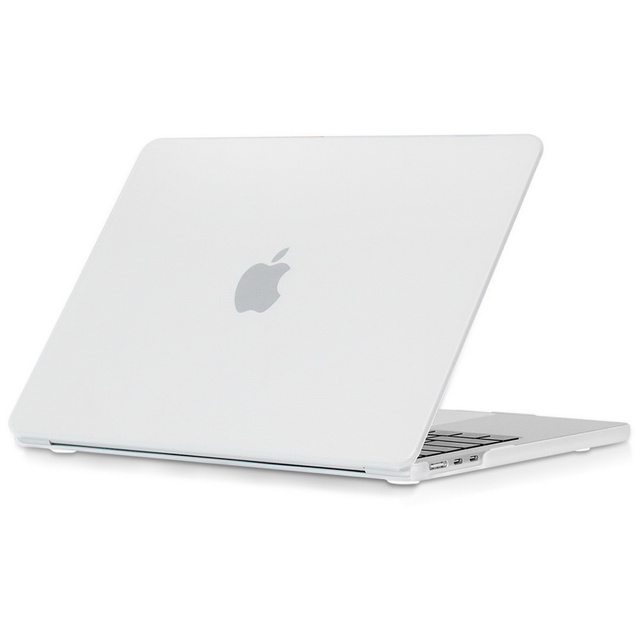 Etui Alogy Hard Case do Apple Macbook Air 13 2022 M2 Matowy Biały
