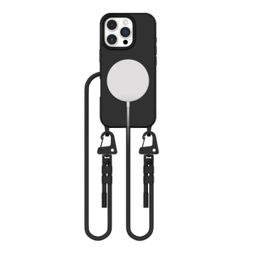 Etui do iPhone 16 Pro Max Tech-Protect Magnecklace MagSafe Czarny