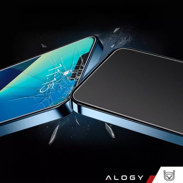 Szkło hartowane Prywatyzujące do Apple iPhone 16 Pro matowa ochrona na ekran Alogy Privacy Glass