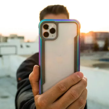 Raptic Shield Case iPhone 14 Pro Max gepanzerte Hülle schwarz