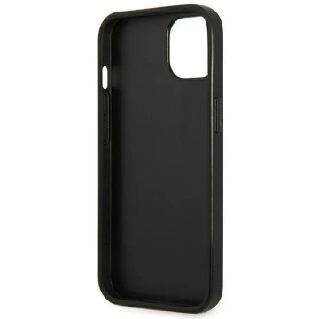 Etui Guess GUHCP13SPSATLG für Apple iPhone 13 Mini 5,4" srebrny/silver Hardcase SaffianoTriangle Logo