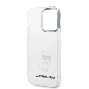 Etui Karl Lagerfeld KLHCP14XHNCHTCT do iPhone 14 Pro Max 6,7"hardcase Ikonik Choupette transparent 