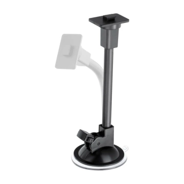 Uchwyt Samochodowy Forcell Regular 2w1 Kratka/Szyba Ramię 17 cm Czarny