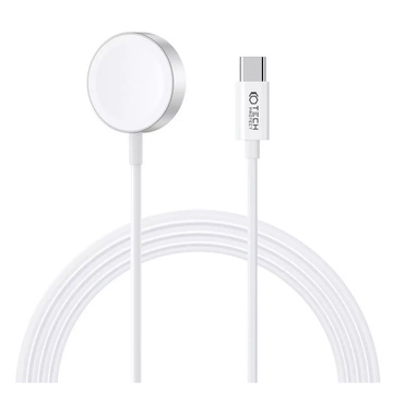 Induktives Ladekabel 120cm UltraBoost Magnetisches Ladekabel für Apple Watch Weiß