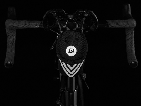 Etui torba podsiodłowa RockBros C28BK sakwa na rower pod siodełko Czarne