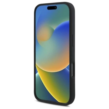 Etui do iPhone 16 Pro AMG Checkered Flag Pattern MagSafe Schwarz