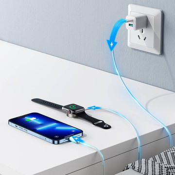 Induktives Ladekabel 150cm UltraBoost 2in1 Magnetisches Ladekabel