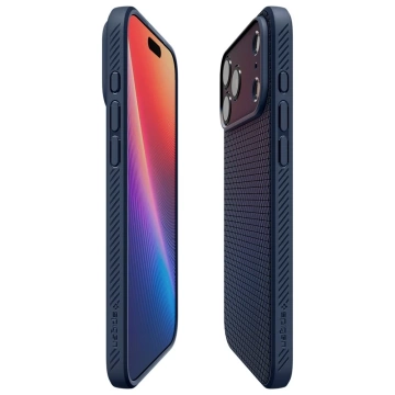 Etui Spigen Liquid Air MagSafe iPhone 17 Pro Granatowy Navy Blue