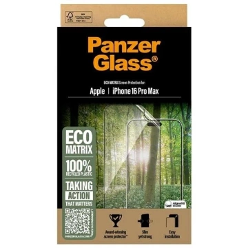 Szkło hartowane  do iPhone 16 Pro Max PanzerGlass MATRIX Screen Protector