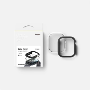 2x Hülle für Apple Watch 10 (46mm) transparent