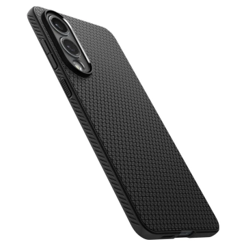 Samsung Galaxy S25 Edge Spigen Liquid Air Case Schwarz