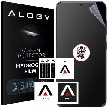 Folia "MATOWA" do Samsung Galaxy S25+ Plus Hydrożelowa Alogy HydroSkin Matte Pro™ na ekran do etui "BEZ ODCISKU PALCÓW"