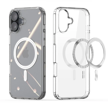 Etui MagSafe do iPhone 16 Dux Ducis Clin Mag Przezroczyste