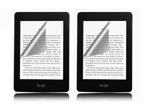 2x Displayschutzfolie für Kindle Paperwhite 2x Tuch
