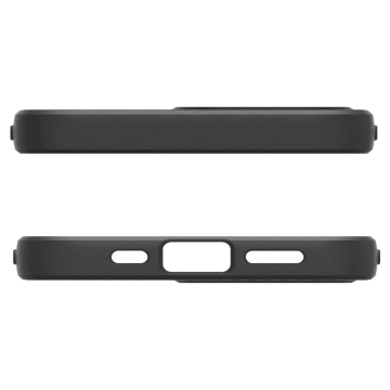 Etui do iPhone 16e Spigen Liquid Air Mag MagSafe Matte Black