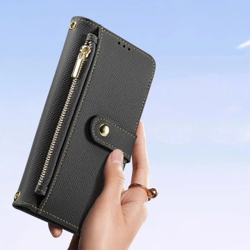 iPhone 16 Dux Ducis Lawa MagSafe Wallet Case – Schwarz