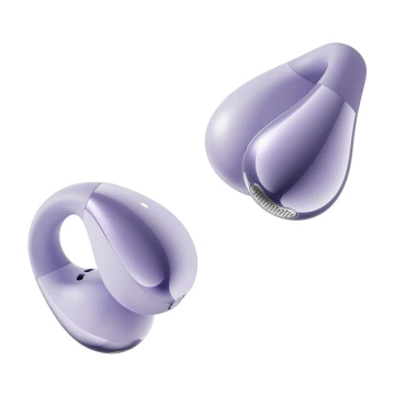 Kabellose Kopfhörer QCY Crossky Clip T33 Bluetooth 5.4 30h Lila