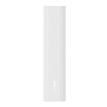 Powerbank Baseus Adaman2 z wyświetlaczem cyfrowym 2x USB-A / 1x USB-C 10000mAh 30W - biały