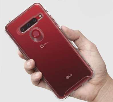 Etui Ringke Fusion für LG G8 ThinQ Aqua Blue