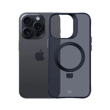 Etui na Apple iPhone 13 Pro - 3mk Smoke Case Mag&Stand Czarny