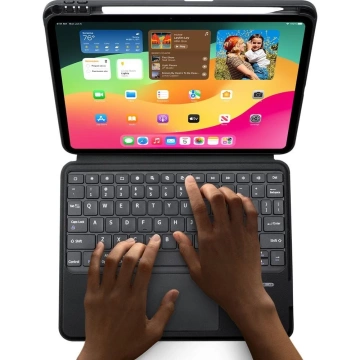 Etui ochronne z klawiaturą bluetooth do iPad Pro 11 (2024)  DUX DUCIS DK Czarne