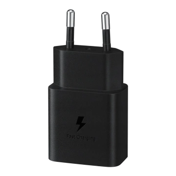 Samsung ładowarka sieciowa USB Typ C 15W PD AFC + kabel USB Typ C czarny (EP-T1510XBEGEU)
