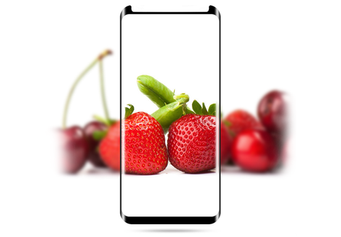 Mocolo TG 3D Glasgehäuse freundlich Samsung Galaxy S9 schwarz