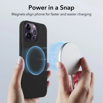 Esr ch halolock magsafe iphone 14 pro max schwarz