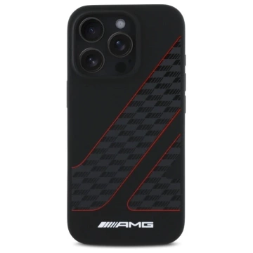 AMG Checkered Flag MagSafe Hardcase do iPhone 16 Pro Max 6,9″ – Czarny
