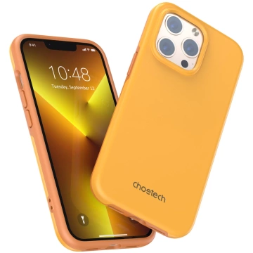 Choetech Hülle für iPhone 13 Pro Max orange (PC0114-MFM-YE)