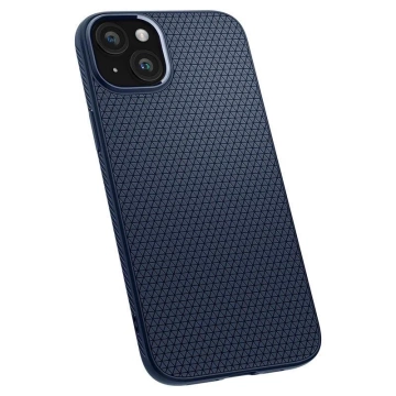 Spigen Liquid Air Case für iPhone 15 Plus Blau – Schlanker TPU-Schutz